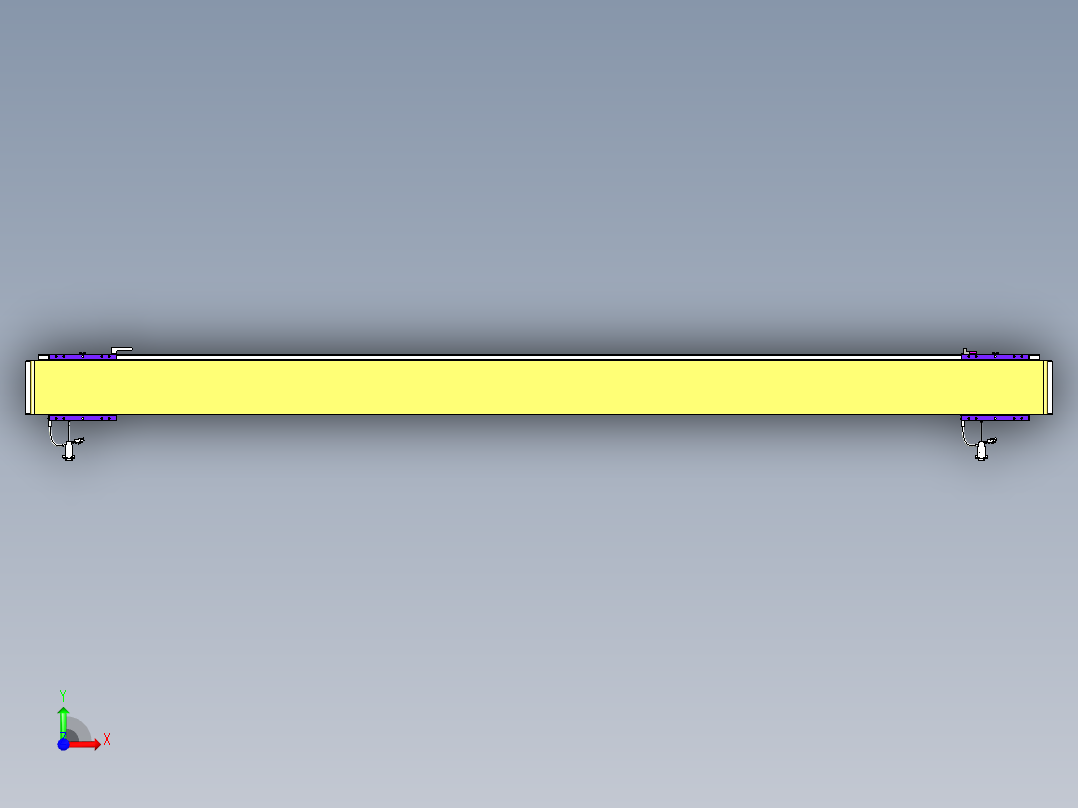 威洛博VL系列3d模型模组2VL14S2Y-S2200前视图