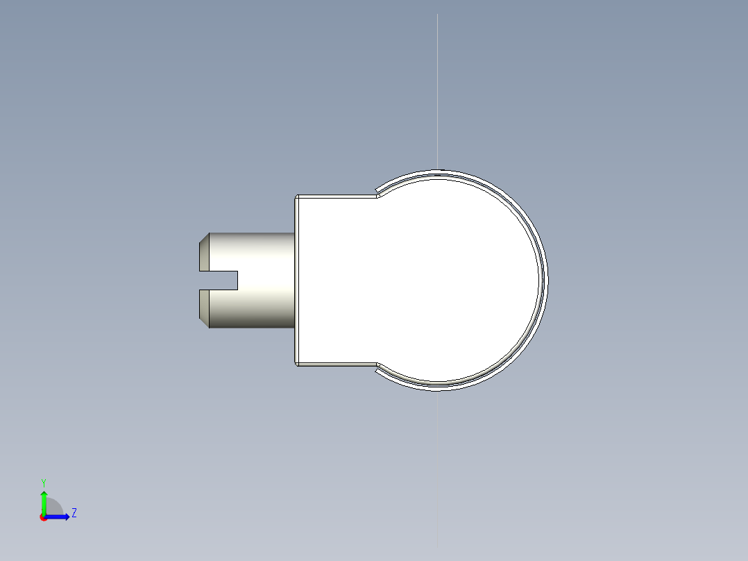 鋼製鉸鏈SOH,SOS-3D多系列多零件图纸模型左视图