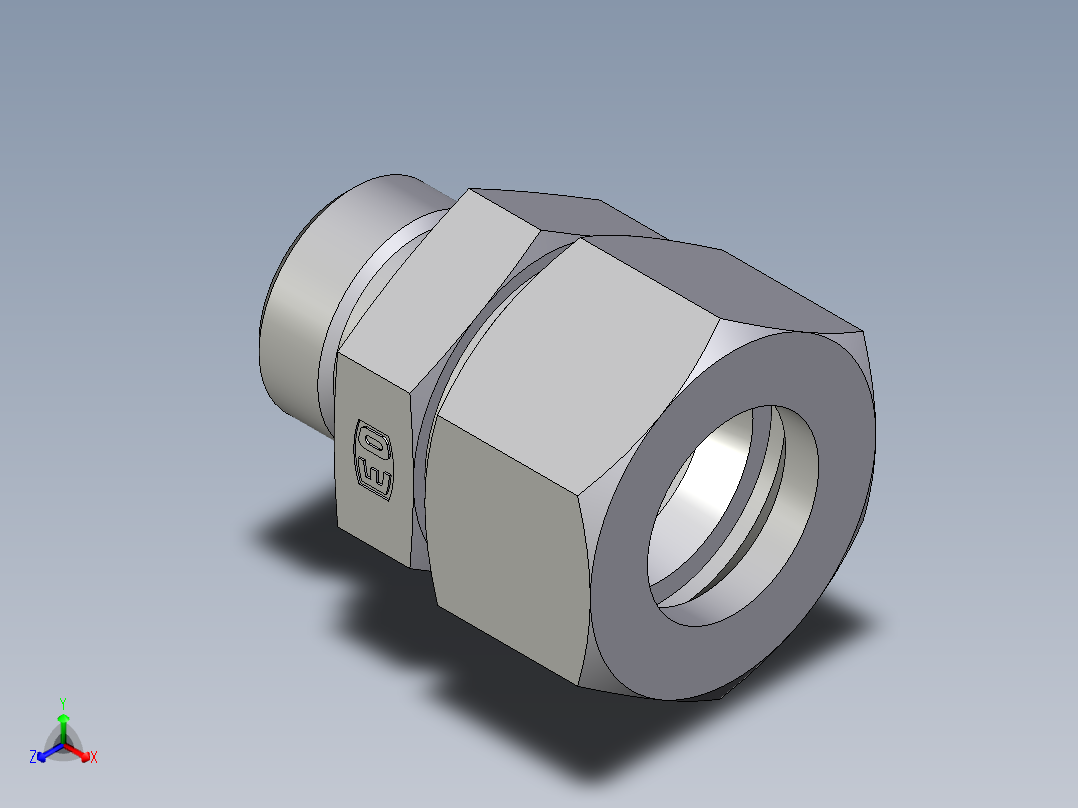 卡套式工业通用硬管接头EO_Male_Stud_connector_GE30SR1CF