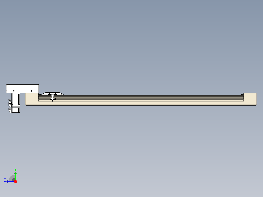 同步带全封闭直线模组TPA-HCB-65S-90-L800-M-C-P10-N3右视图