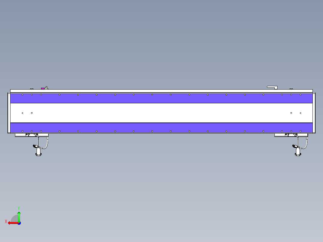 威洛博VL系列3d模型模组2VL22H2Y-S1200后视图