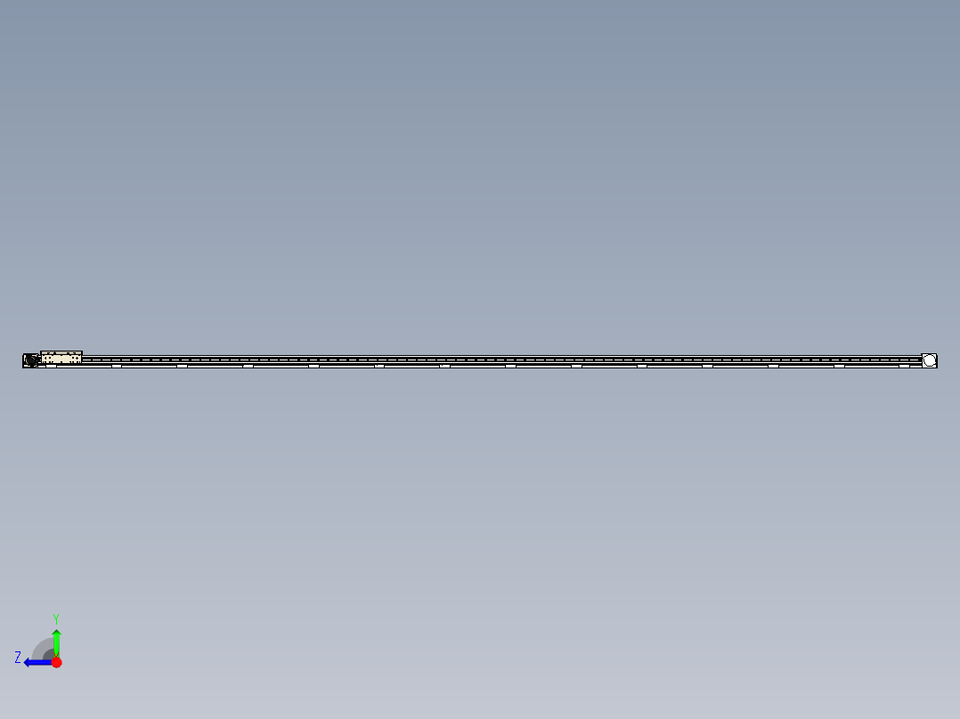 同步带滑台-欧规B8H-L176-S5100-L-ZP40-D3-N5右视图