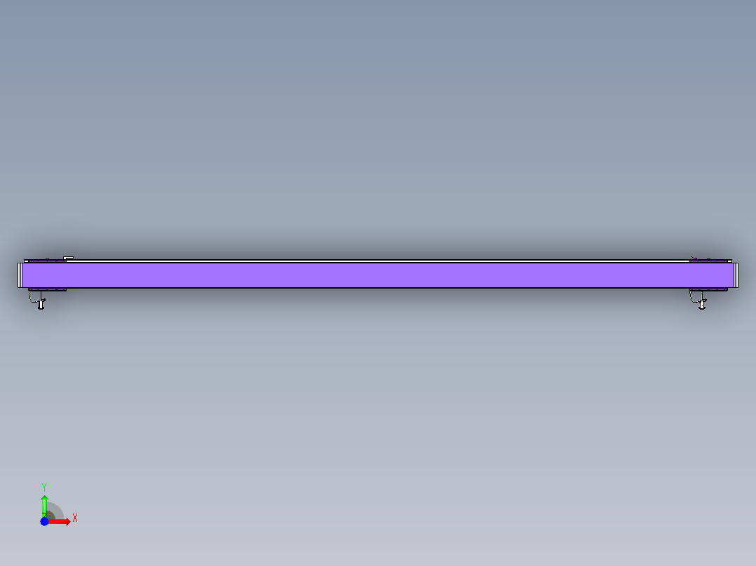 威洛博VL系列直线电机模组-2VL14S3-S3450前视图
