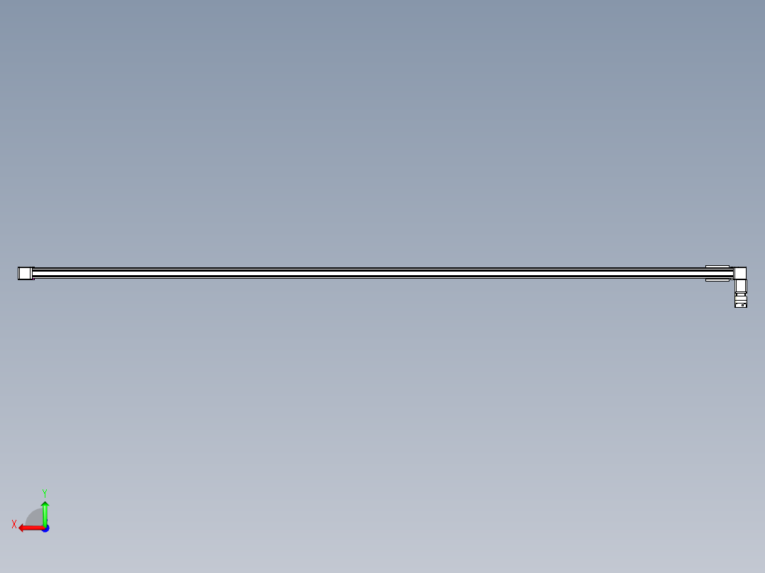 威洛博LB.GB同步带传动--欧规系列GB8-L192-S5050-BL-P75-K后视图