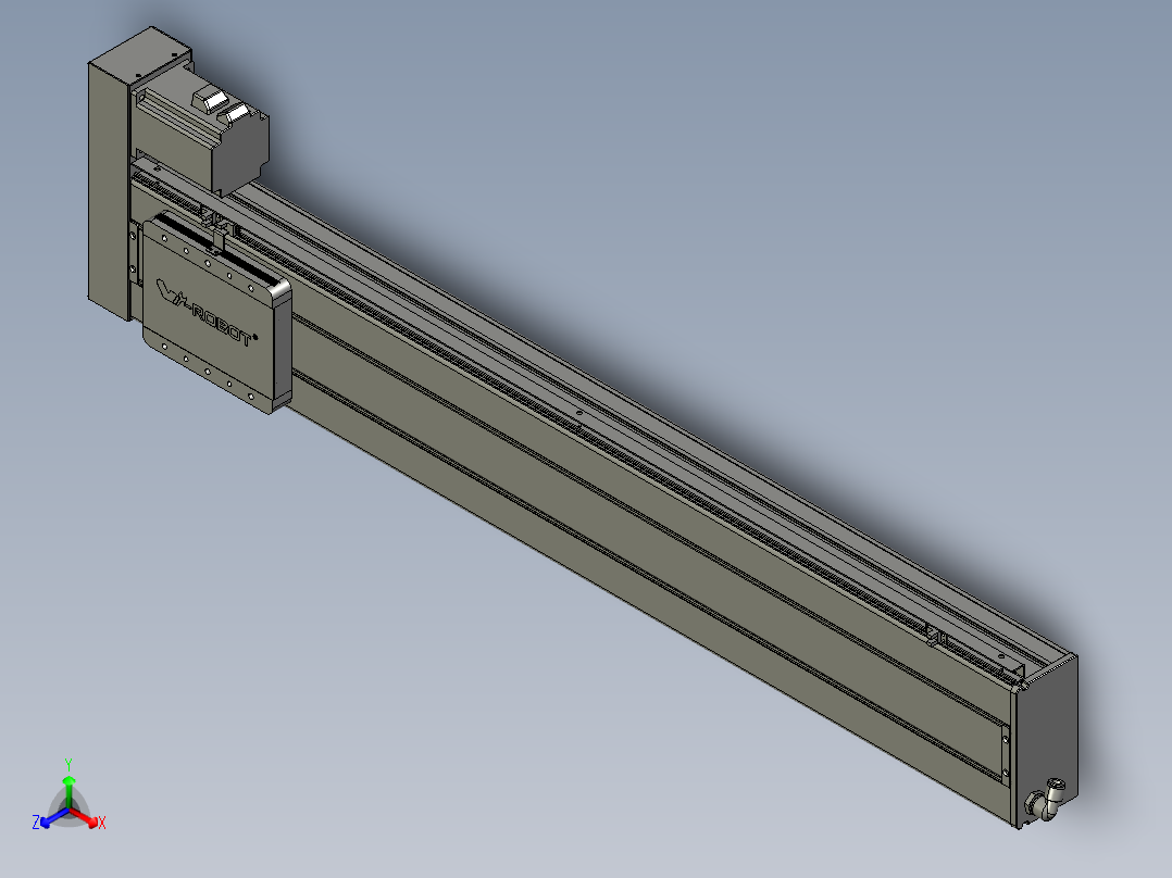 威洛博VC17-S950-BR-P75正等轴测图