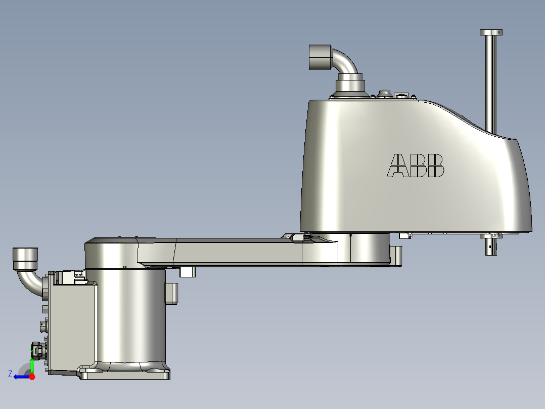 ABB全系列机器人3-3D模型 (12)右视图
