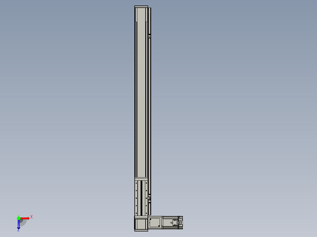欧规系列-LB8-L150-S950-BL-ZP75-C3俯视图