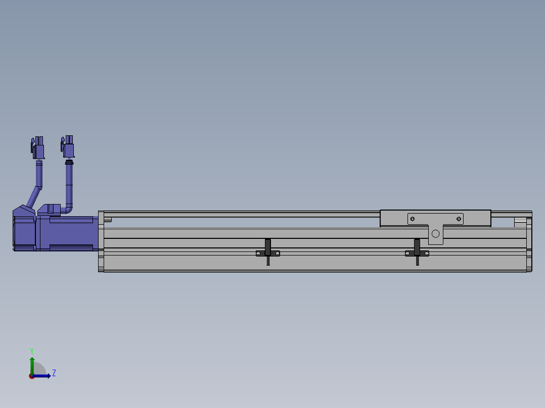 精密模组MY80D-T10-200L-BC-P10B-C4-C左视图