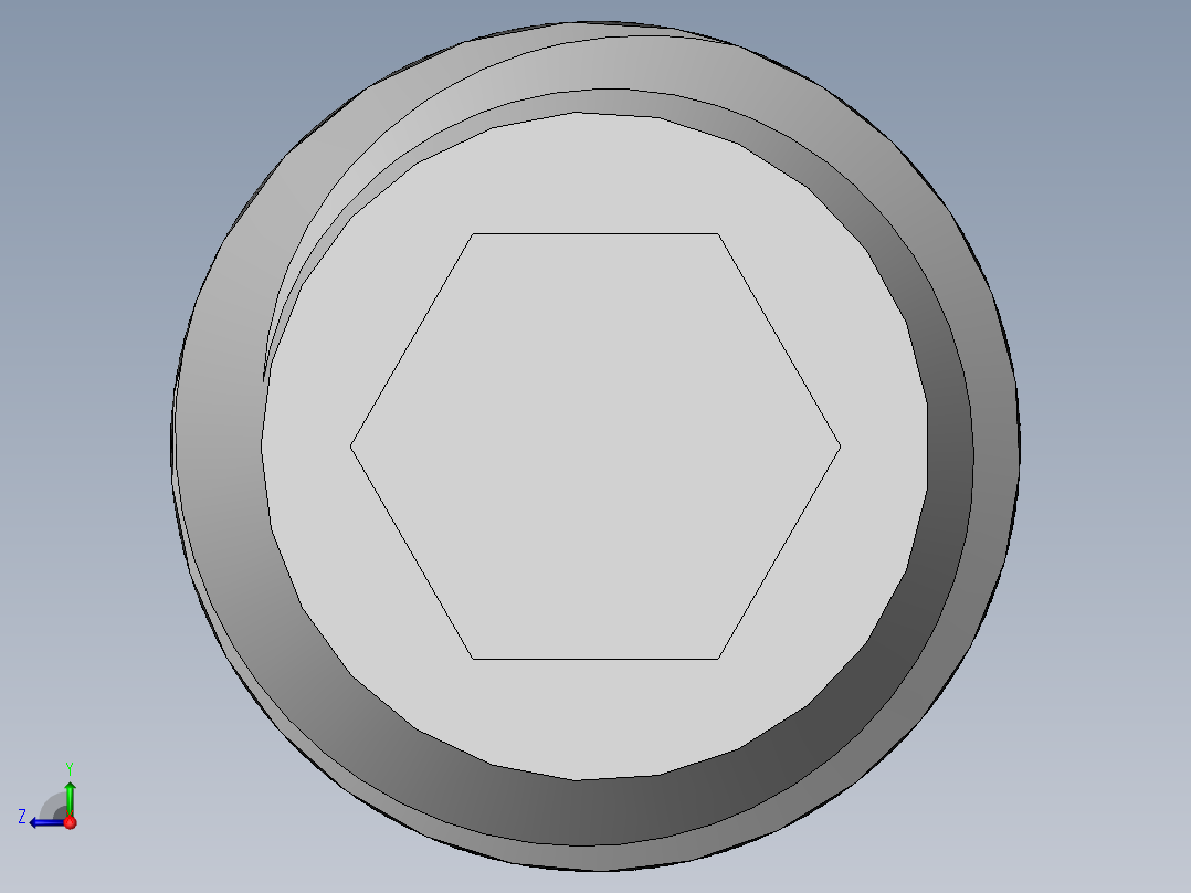 DIN 913-ISO 4026 固定螺钉-M8 L=12.SLDPRT右视图