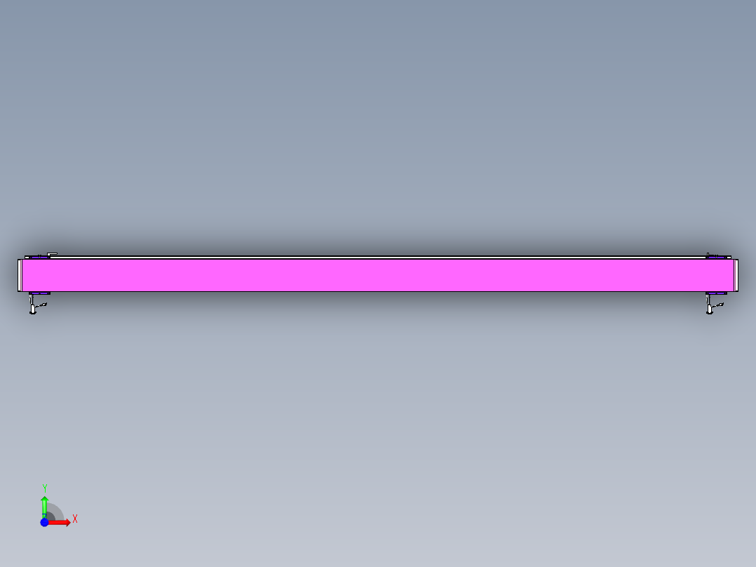 威洛博VL系列3d模型模组2VL17E1Y-S3450前视图
