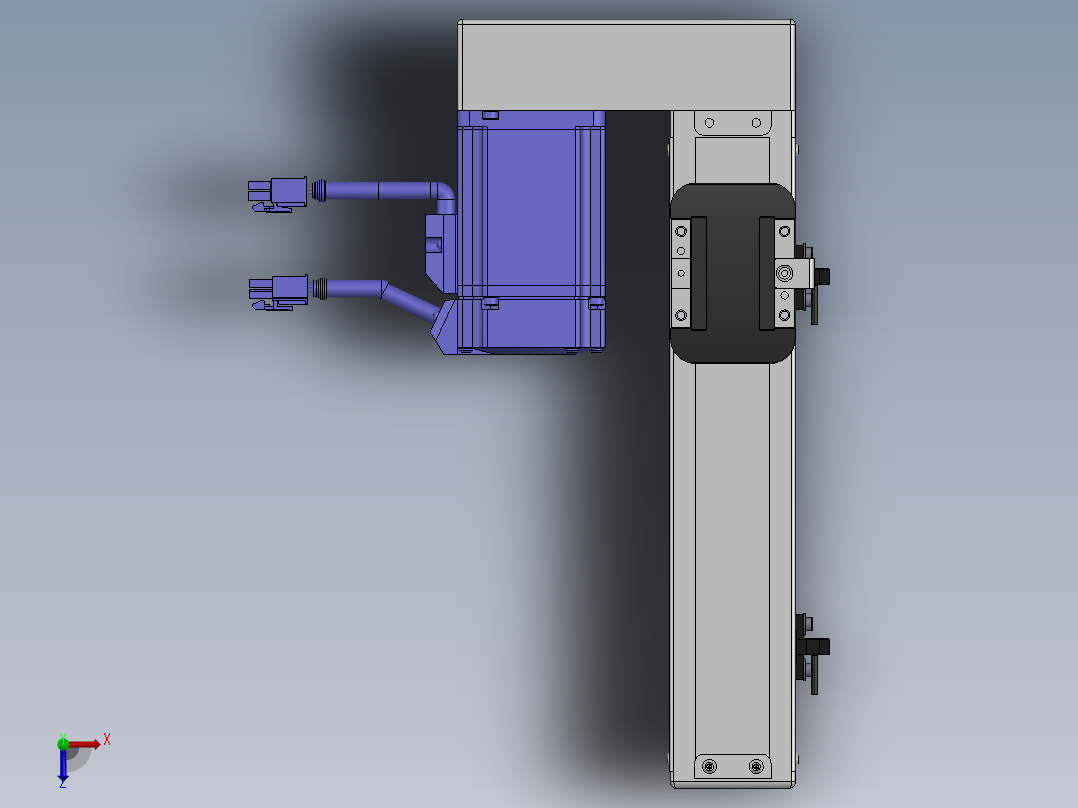精密模组MY50-T10-150L-BL-P20B-C4-C俯视图
