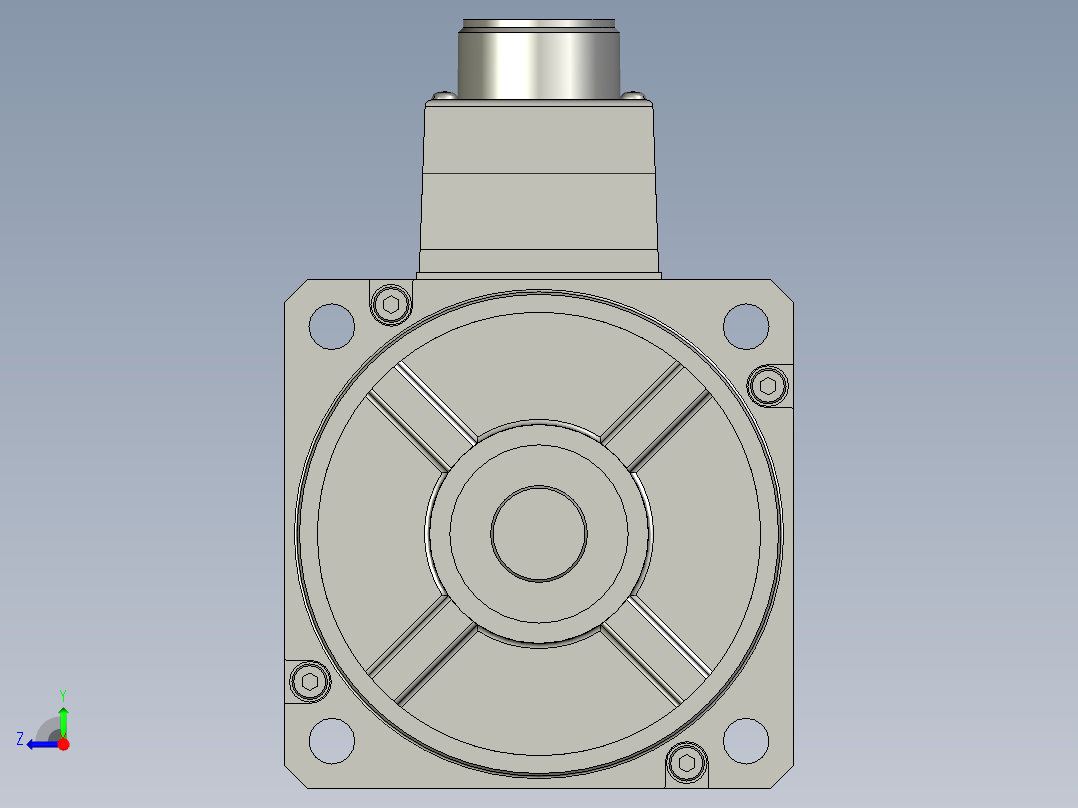 1500W MSME伺服马达右视图