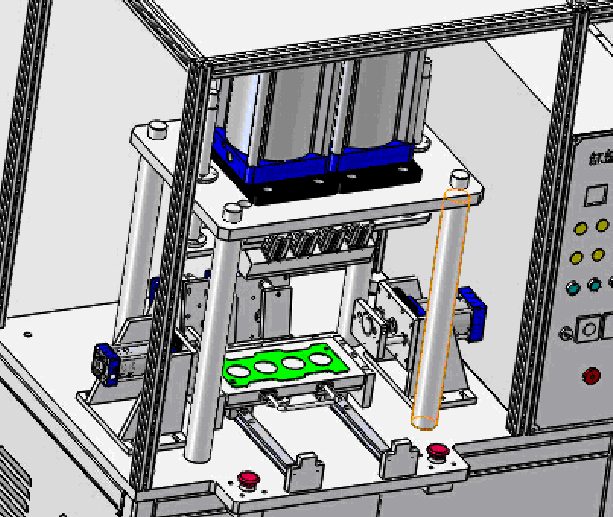 发动机缸盖气体检测设备