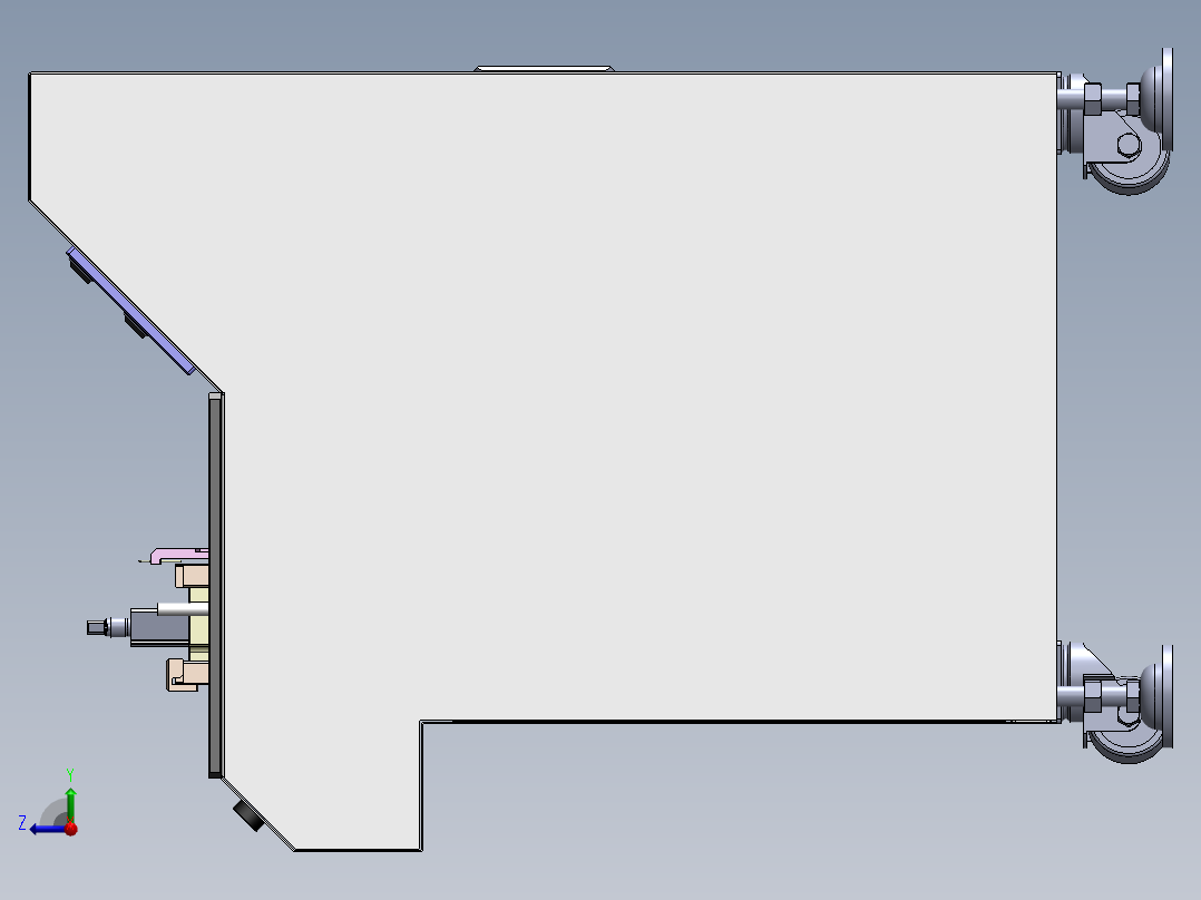 产品探针测试设备sw18右视图