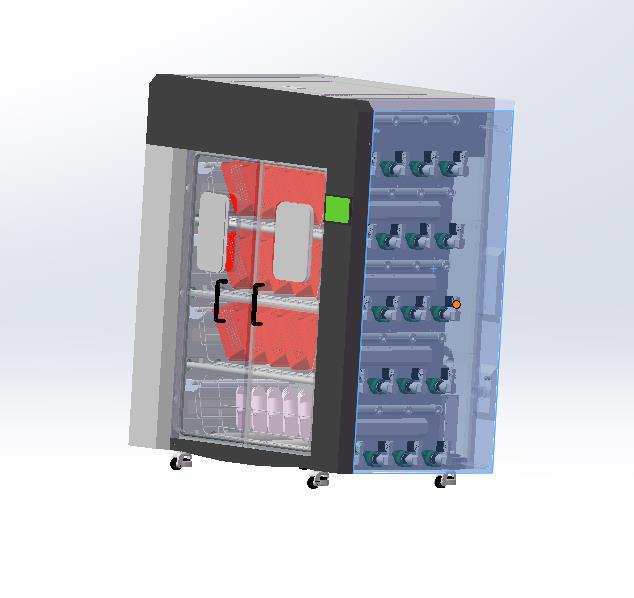 医用拖鞋筐子清洗烘干机sw18