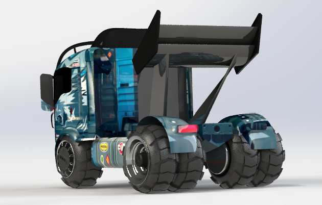 32-人卡车+(欧洲卡车) 3d模型图纸