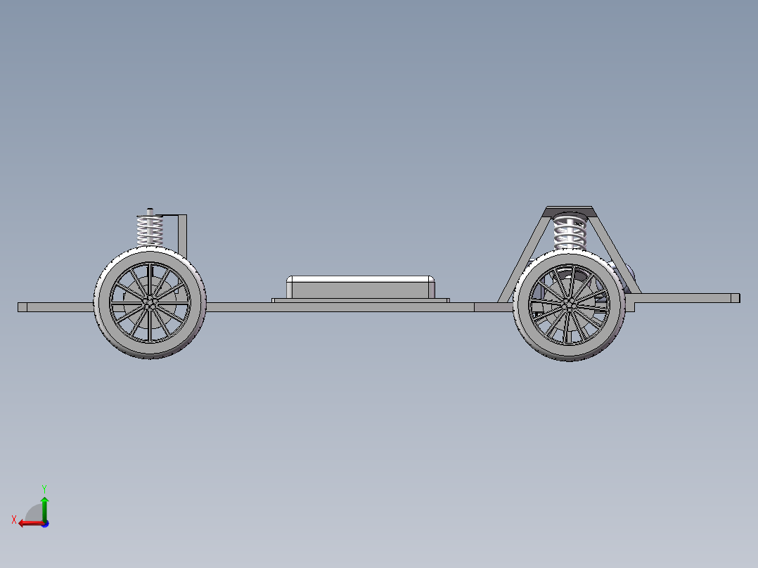 A9154电动汽车底盘三维SW模型1386064==468J5后视图