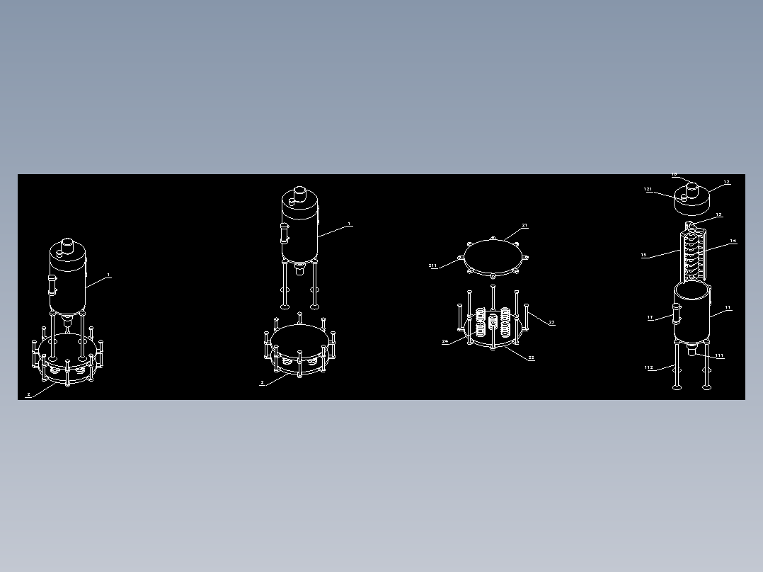 带有高效搅拌结构的新型化工反应釜