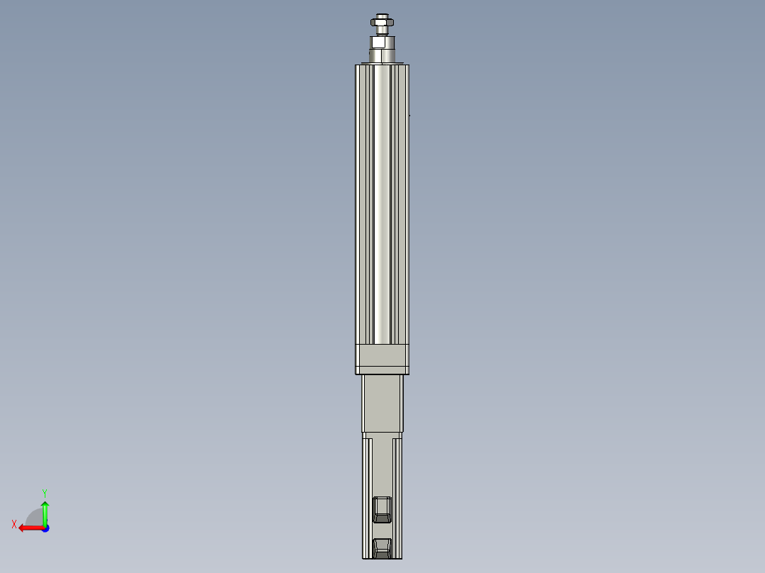 12VZ电动缸-VZ5-S150-BC后视图