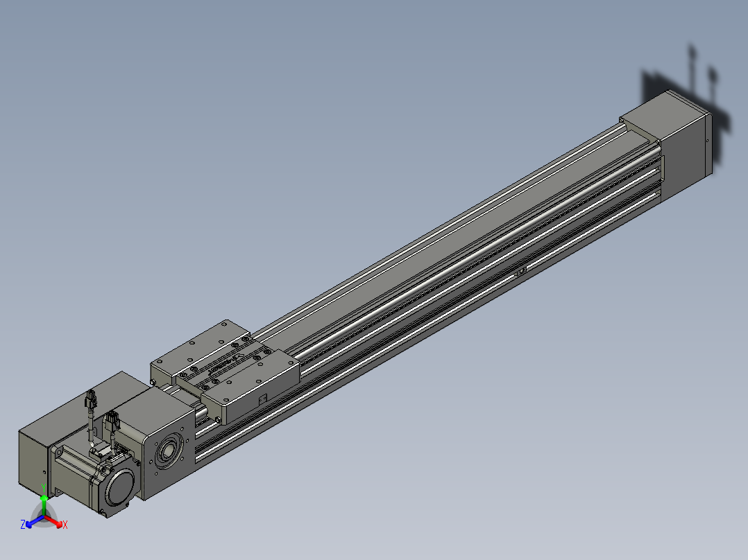 威洛博直线电机模组EB8-L100-S700-BR-P75-MS3
