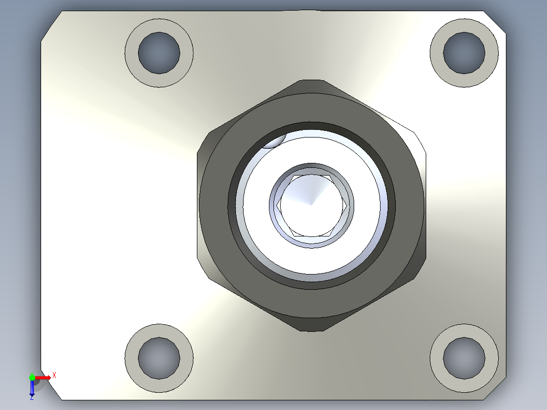 KOSMEKLHS0480-SL-Y60多系列多零件图纸模型俯视图