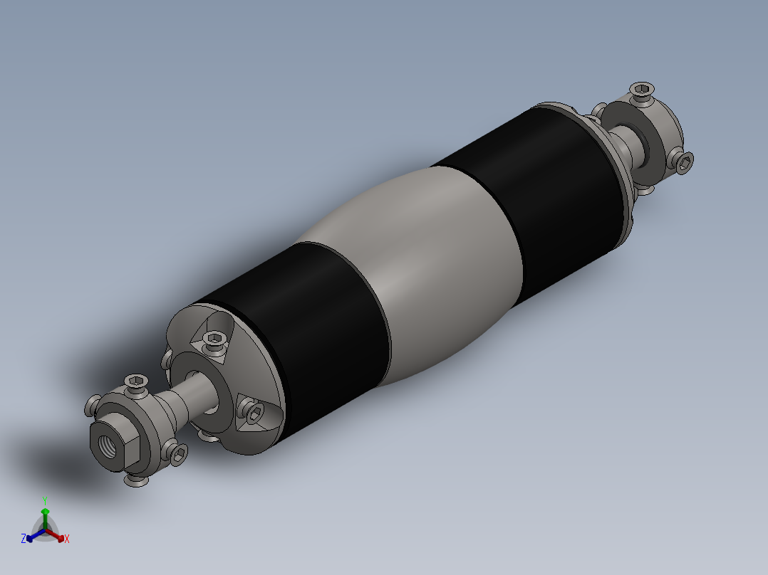 西门子LMS Qsources Q-TMP振动筛正等轴测图
