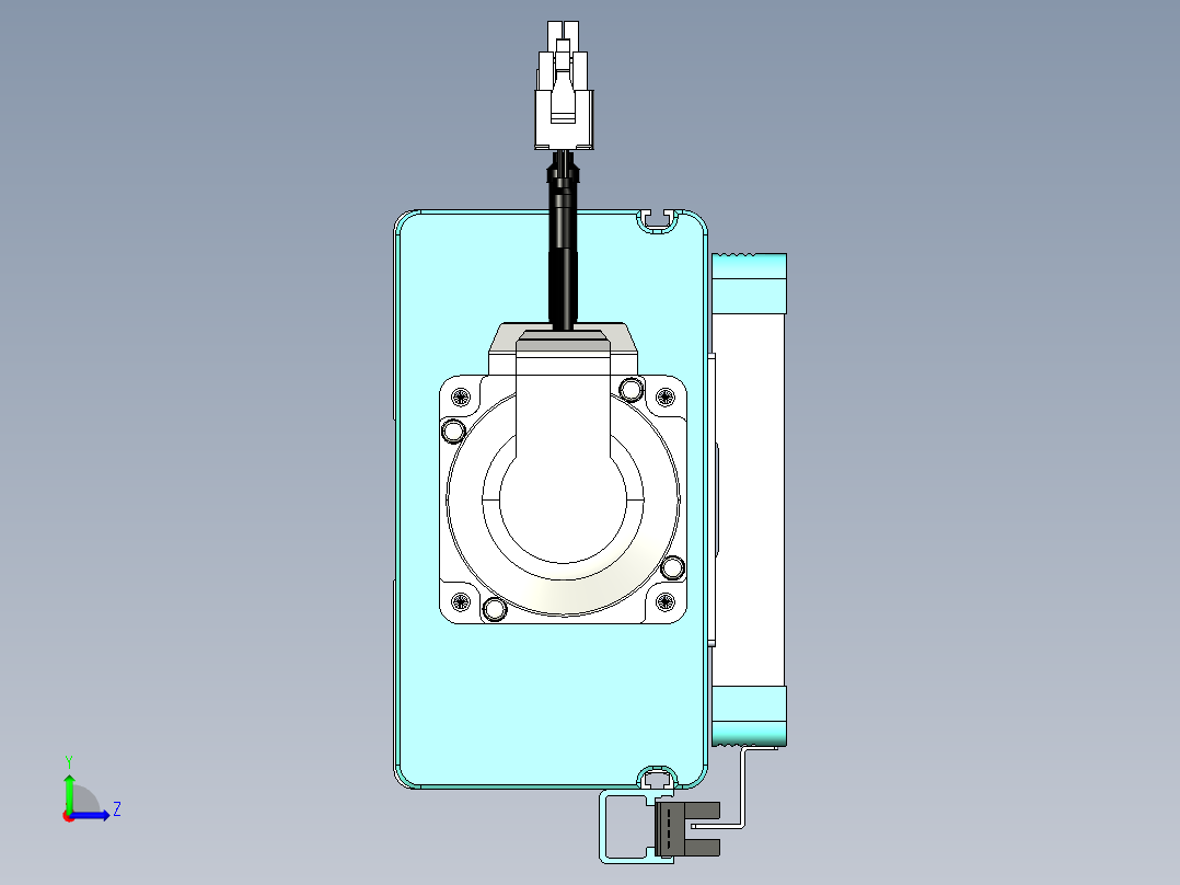 威洛博VC丝杆传动-无尘环境VC14-Lxx-C-S850-BC-ZP40-C3左视图