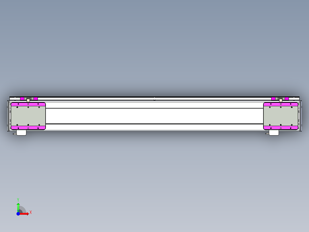 威洛博LC系列3d模型模组2LC14S1Y-S950前视图