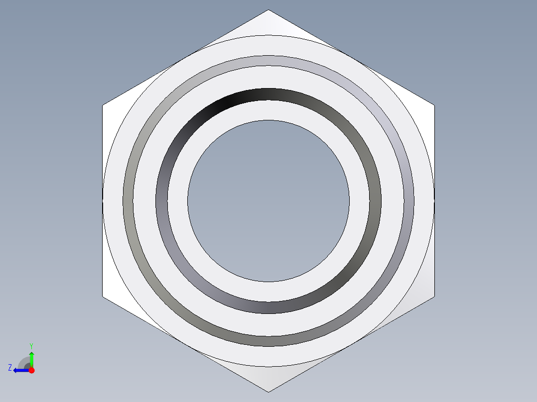 卡套式工业通用硬管接头EO_Male_Stud_connector_GE25SM71X右视图