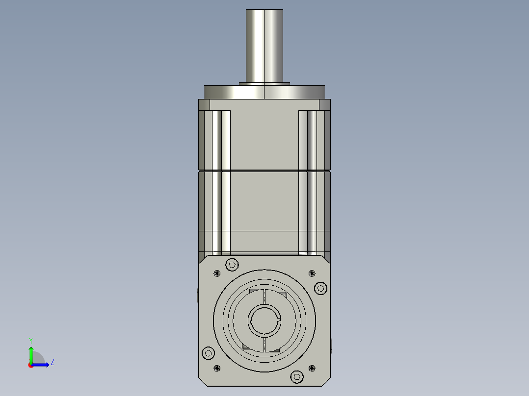 斜齿ZPGH142-L2 28-110-145-M8.STEP左视图