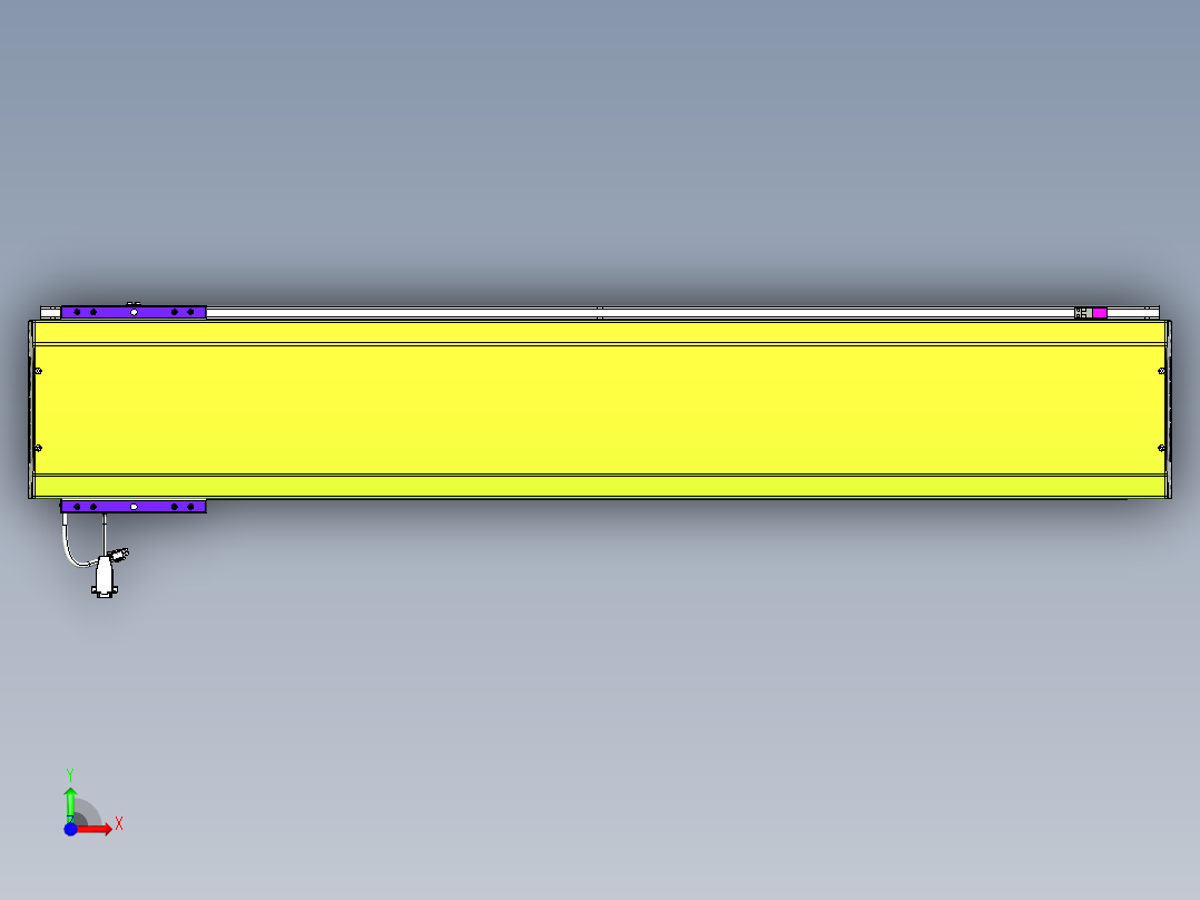 威洛博VL系列3d模型模组VL22H2Y-S1150前视图