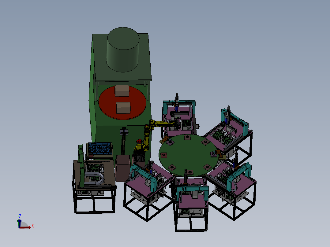 三相端子自动组装上料sw18可编辑