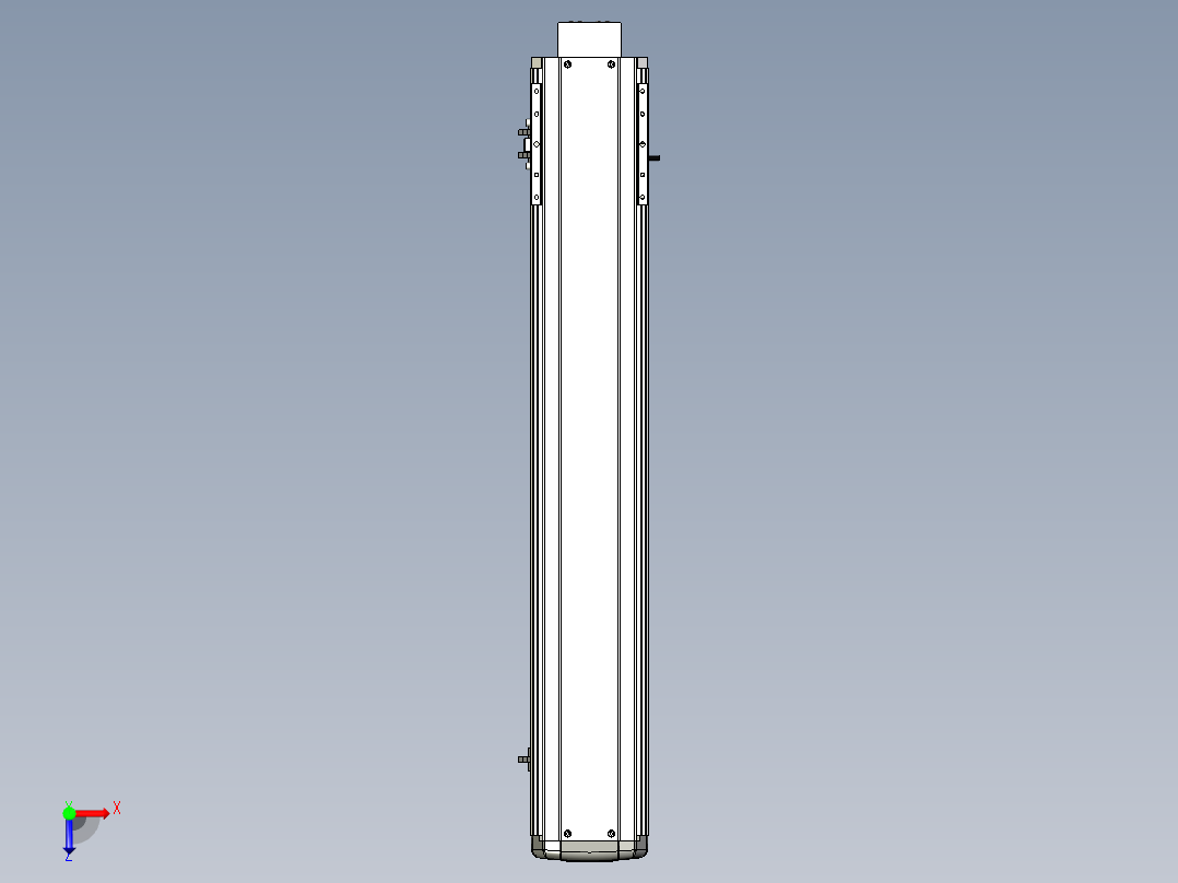 Toyo东佑达直线模组-ETH14-700-BM-400W+煞車俯视图