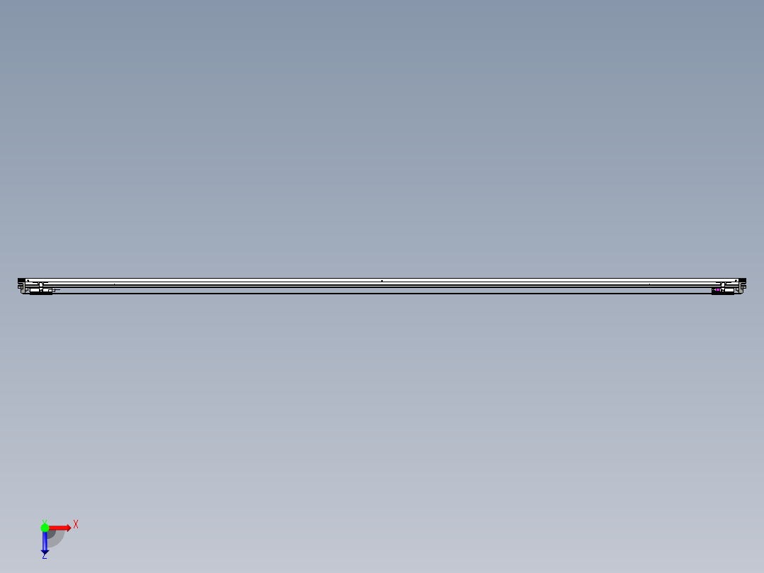 威洛博VL系列3d模型模组2VL14S1Y-S3300俯视图