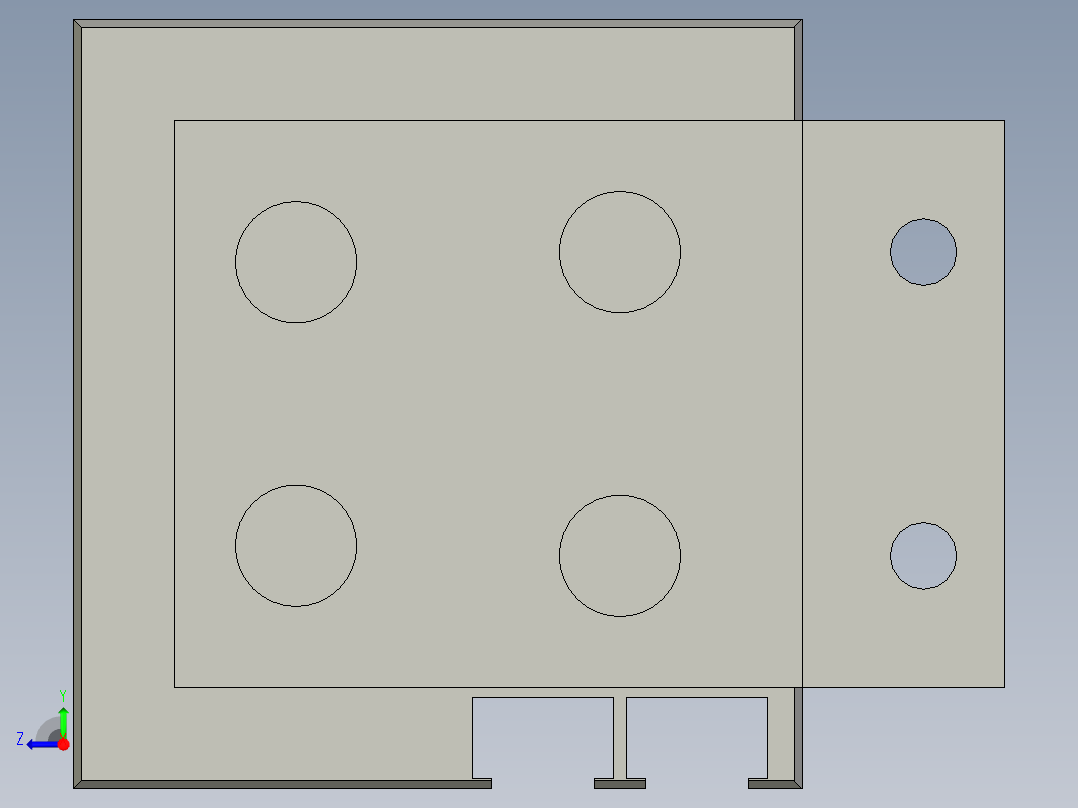 普通气爪PH06-10L右视图