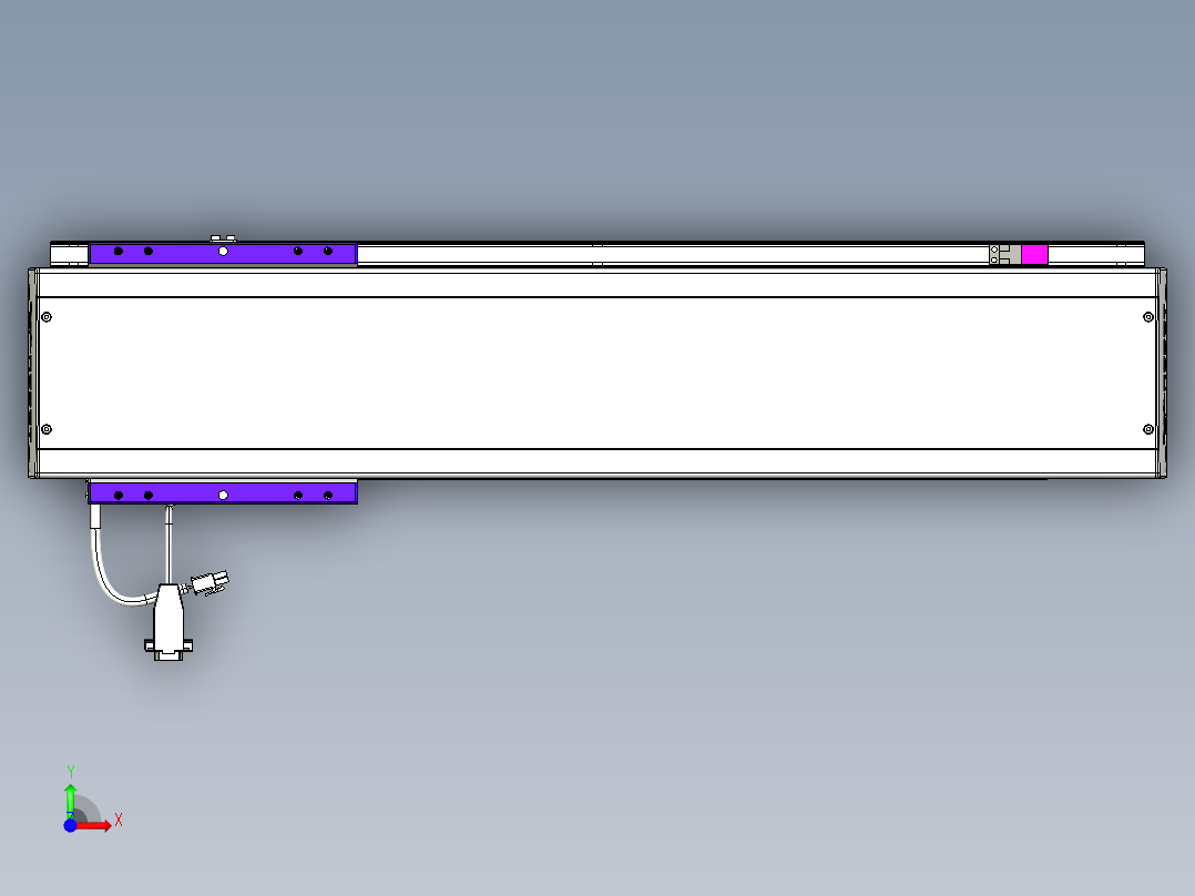 威洛博VL系列3d模型模组VL14S2Y-S500前视图