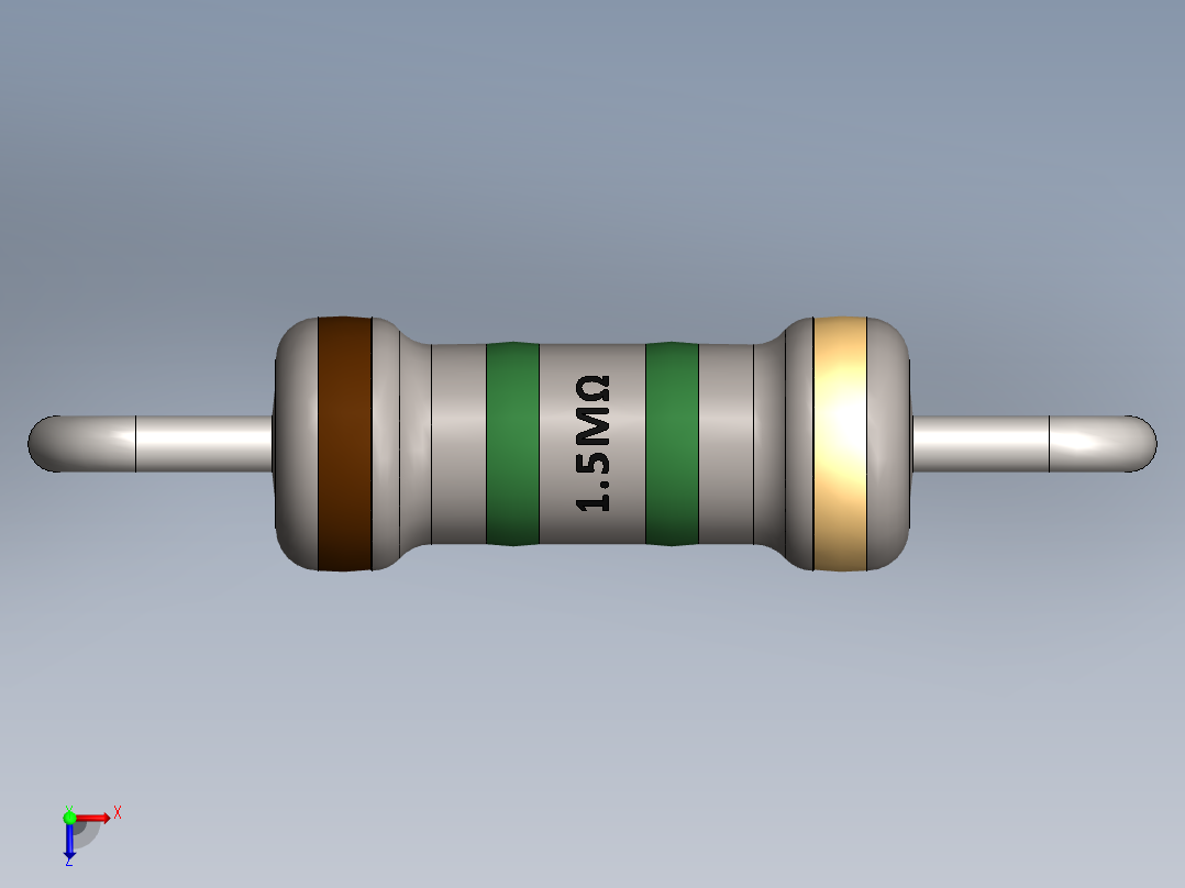 电容器 二极管 电阻器-Resistor 1.5M Ohm