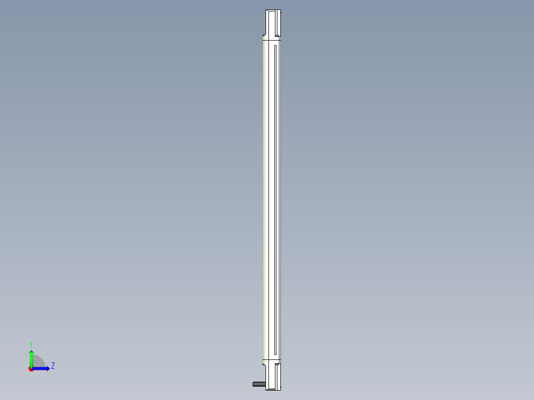 基恩士SL-V28H(S)_T_kc图纸模型左视图