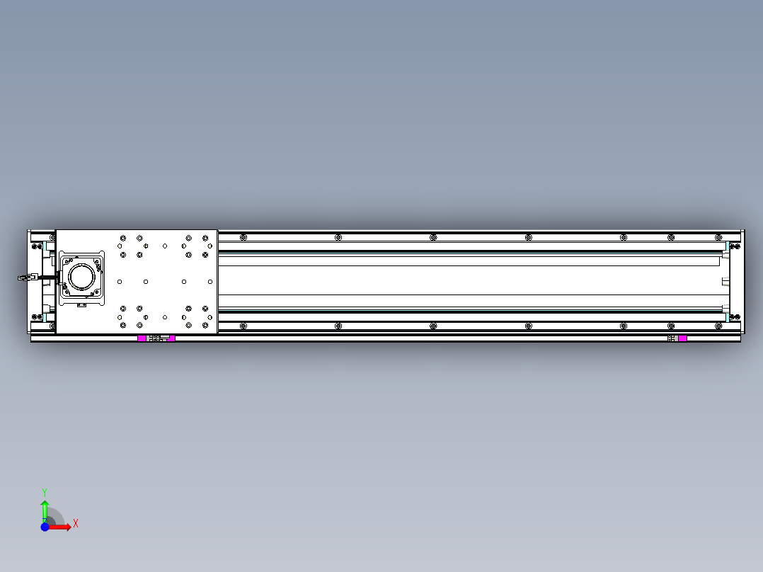威洛博VG 系列模组VG22-L50π-S1050-BC-ZP75B-C3-K前视图