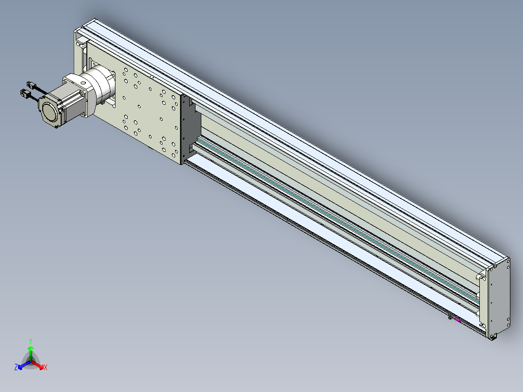 威洛博VG 系列模组VG22-L50π-S1050-BC-ZP75B-C3-K正等轴测图
