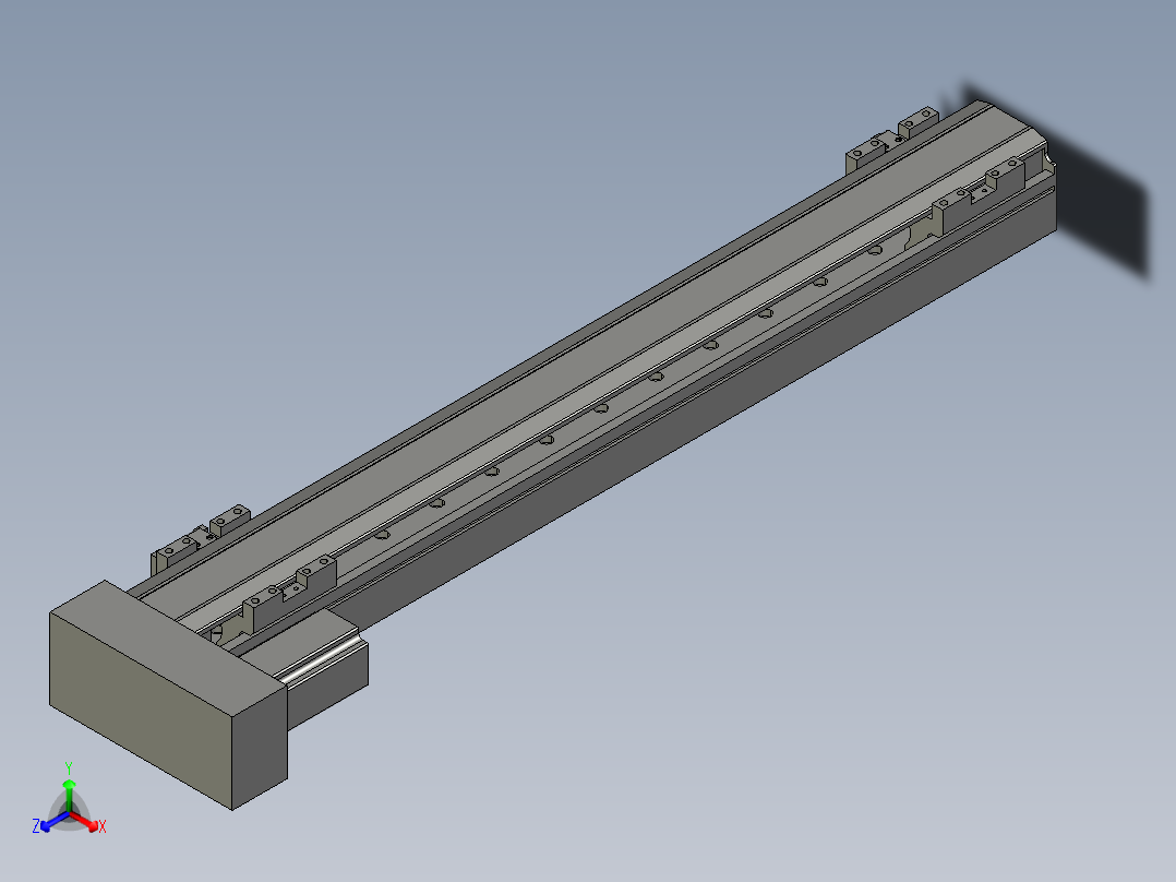 直线模组LHA6-S500-L-100W(16丝杆)设计图纸