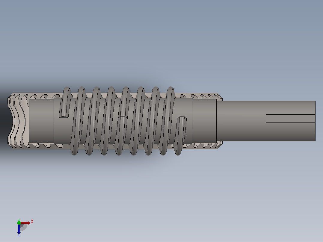 齿轮啮合 (133)俯视图