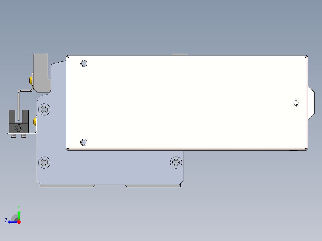 MTH丝杆半封闭模组MT100BS-BL-60右视图