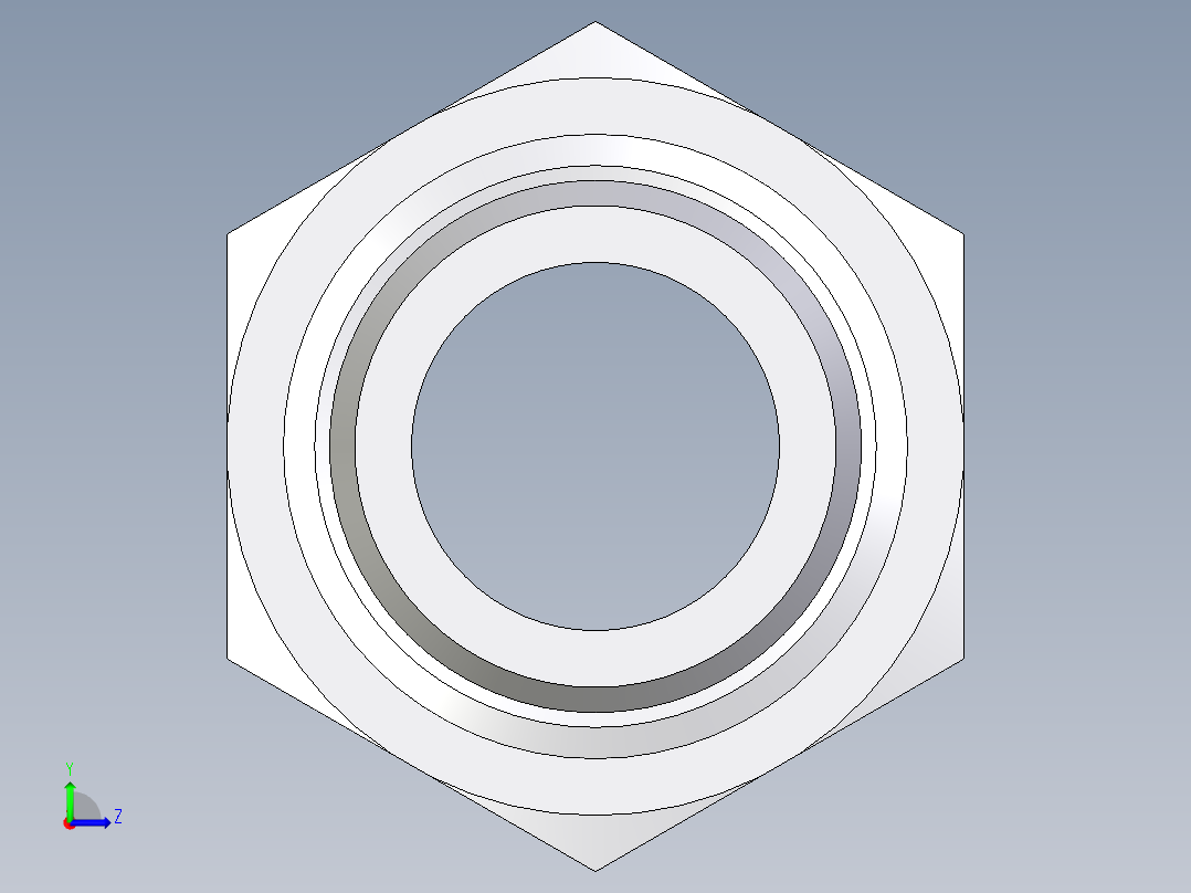 卡套式工业通用硬管接头EO_Male_Stud_connector_GE35LR1CFX左视图