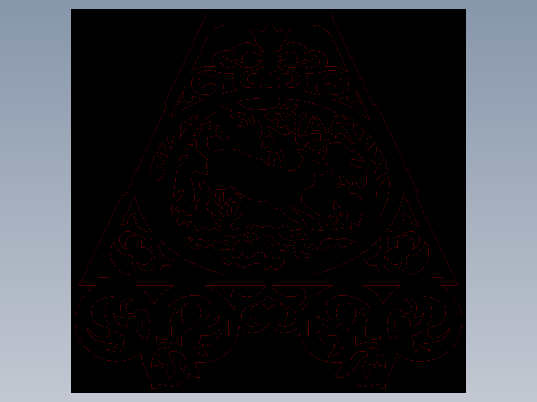 立体拼图、激光切割、线切割图纸(25)