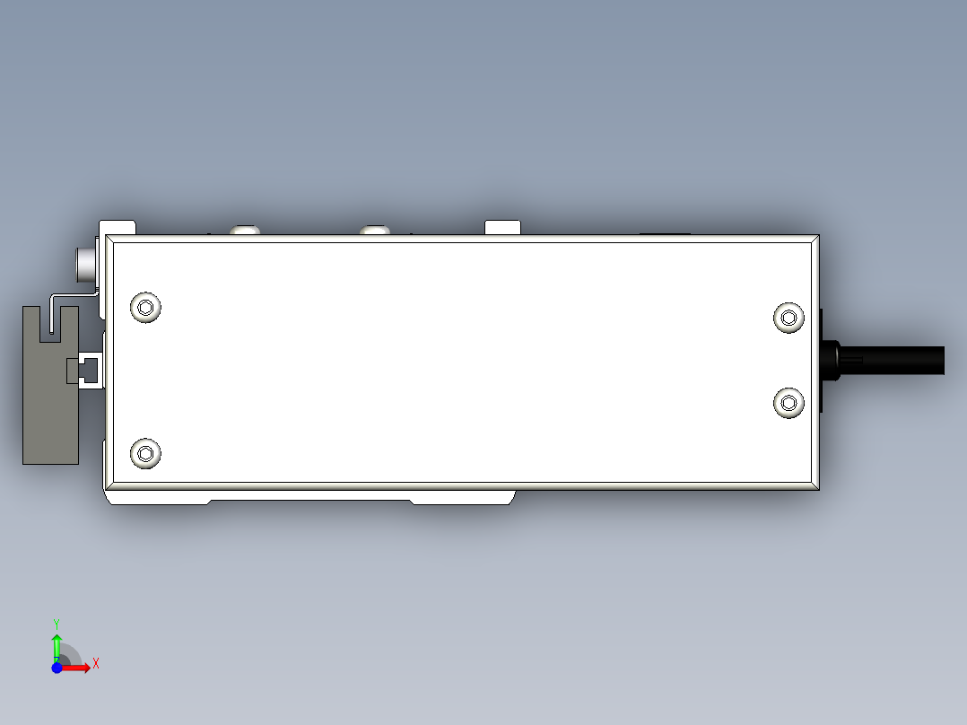 Toyo东佑达直线模组-ETH12-650-BL-200W+煞車前视图