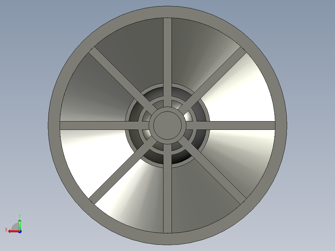 工程塑膠水平調整腳座132-3D多系列多零件图纸模型后视图
