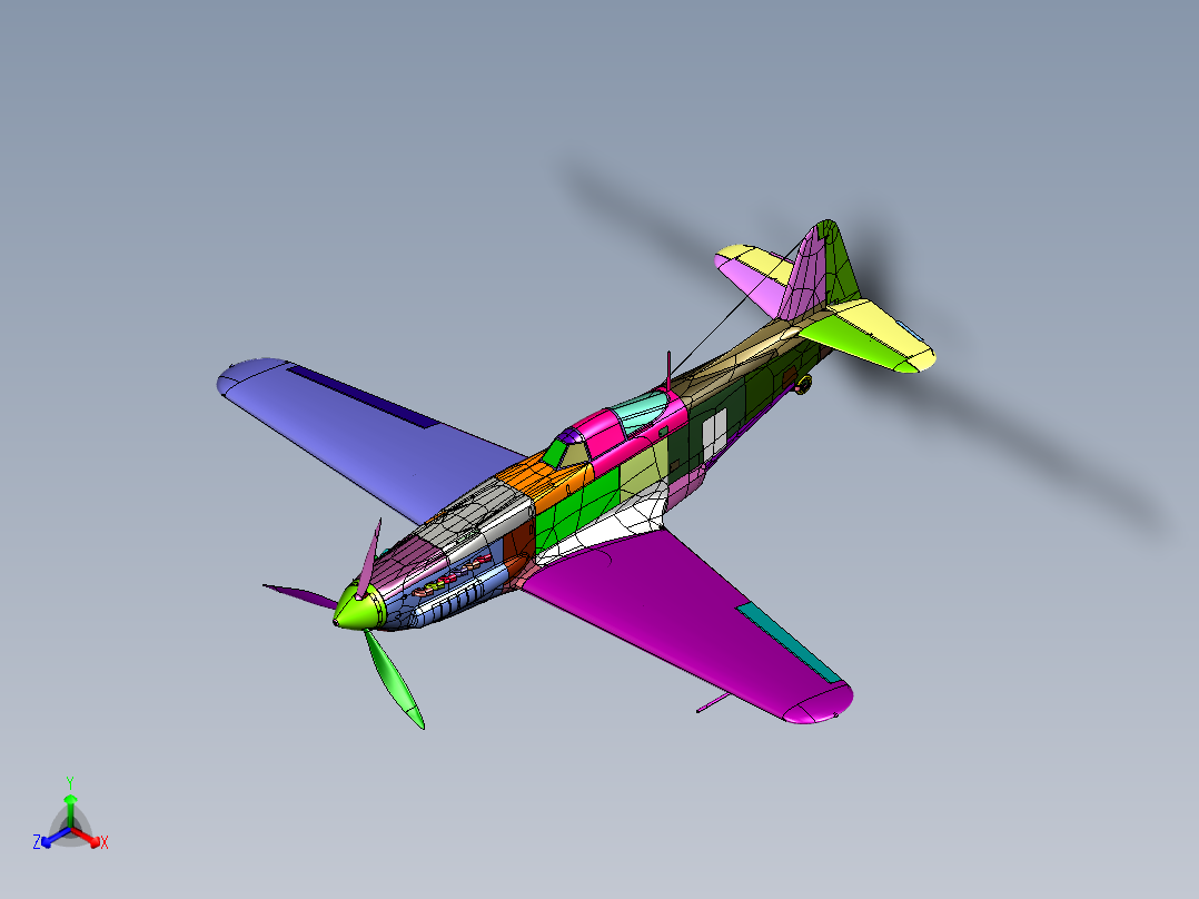 活塞式S49C战斗机