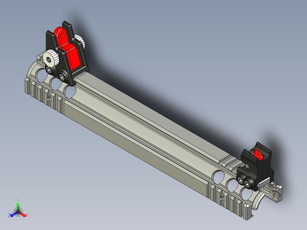 <span style='color: red'>3D</span>打印模型 - 弩类配件