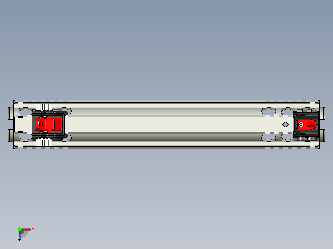 3D打印模型 - 弩类配件俯视图